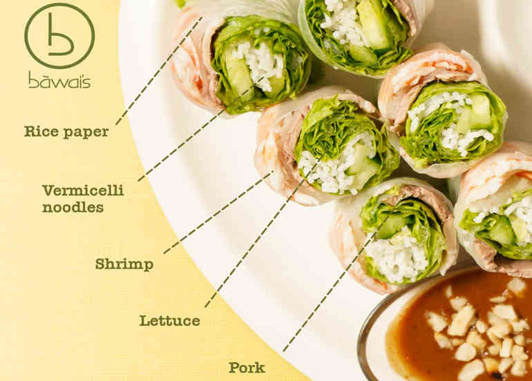 bawai's spring rolls