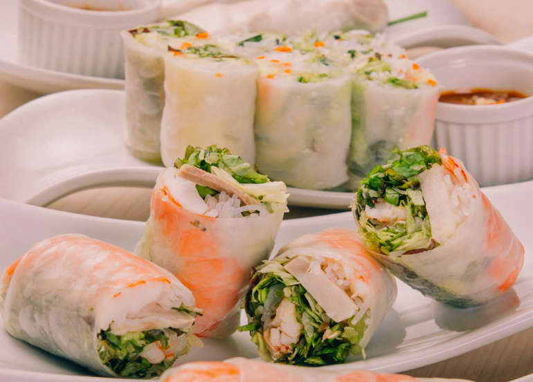 tra vinh spring rolls