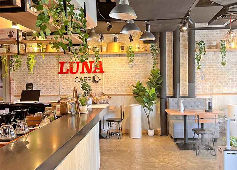 Luna Cafe Interiors