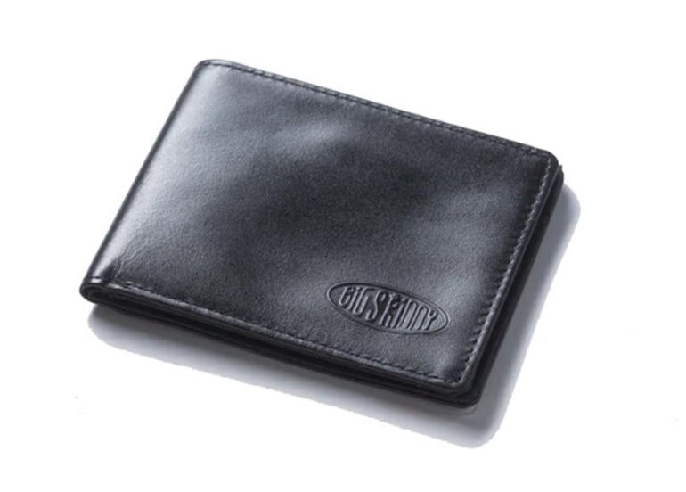 big skinny leather wallet