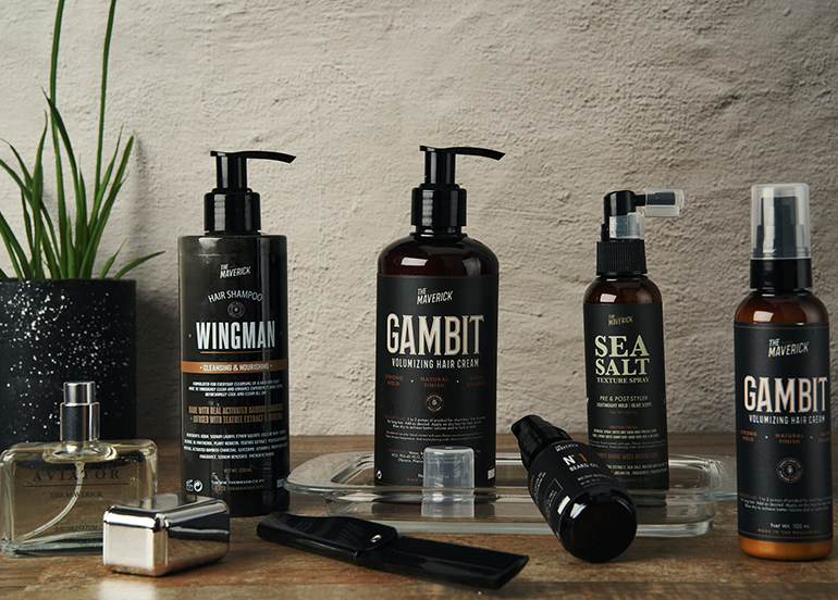 the maverick premium grooming set