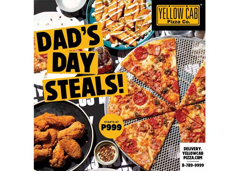 Dad's Day Deals from Yelllow Cab