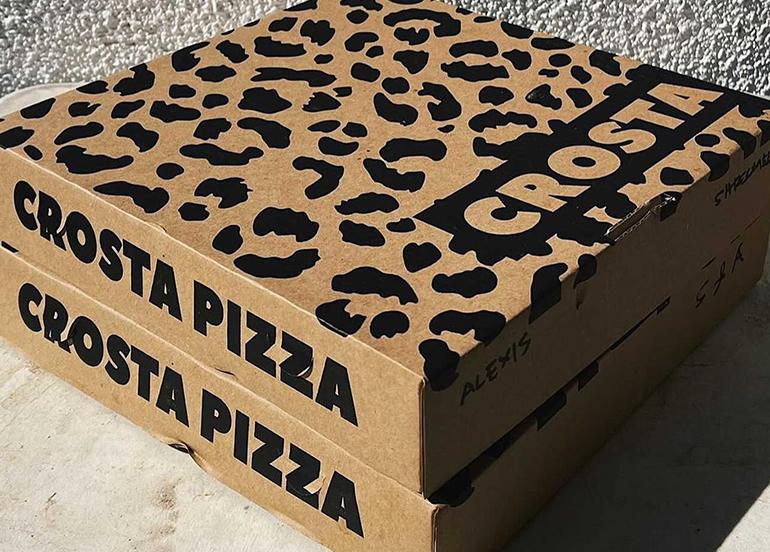 crosta pizza box