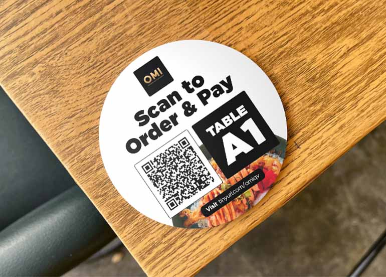 Restaurants QR Code Scanning