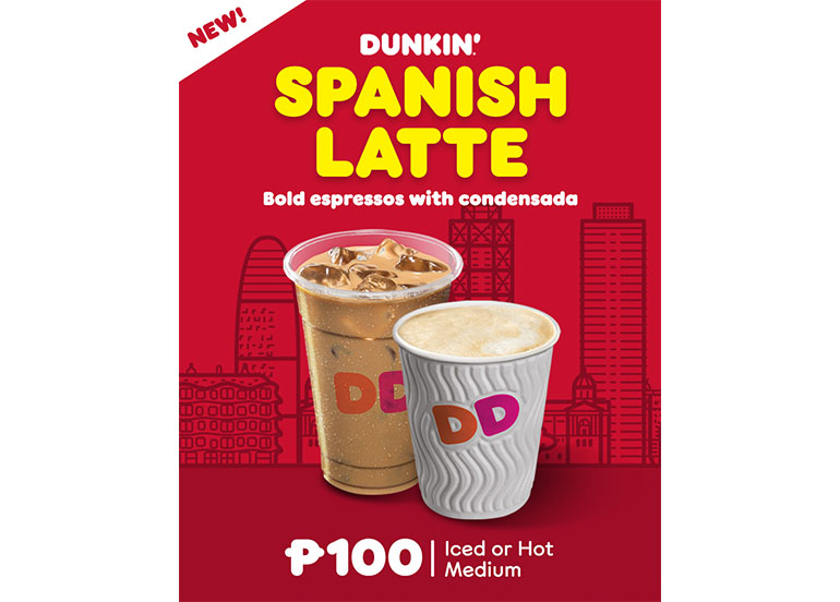 Spanish Latte from Dunkin' Donuts