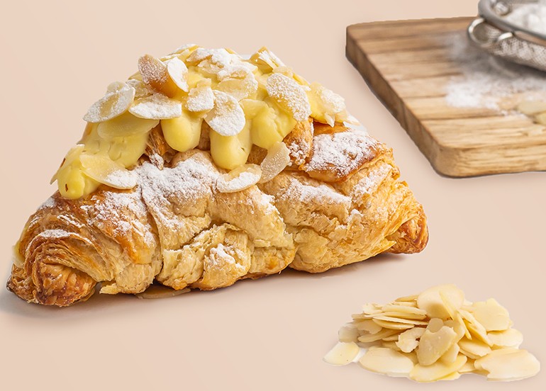 the sugarfree bakery almond croissant