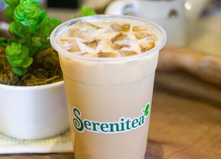 serenitea okinawa milk tea