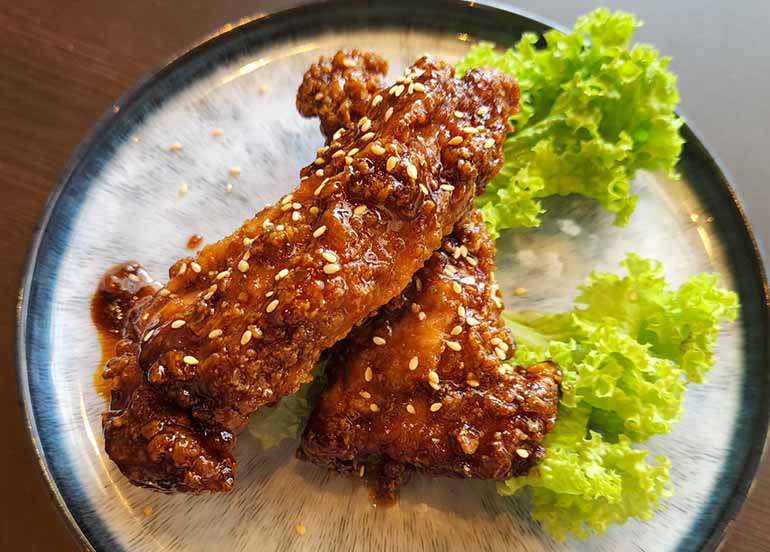 Coffee Ribs from KEK Seafood at The Grid Food Market