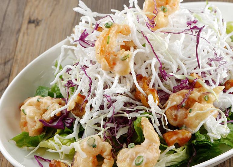 nono's oriental shrimp salad