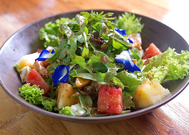 EARTH KITCHEN WATERMELON AND ROCKET SALAD