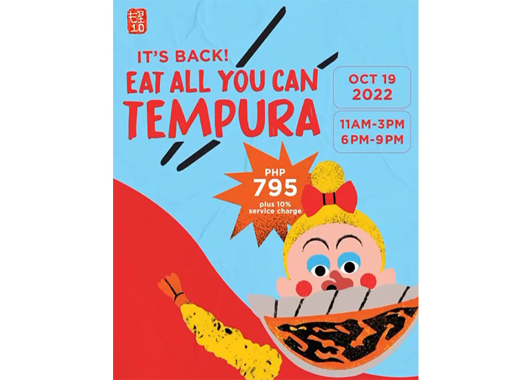 All You Can Eat Tempura Announcement Ebi10