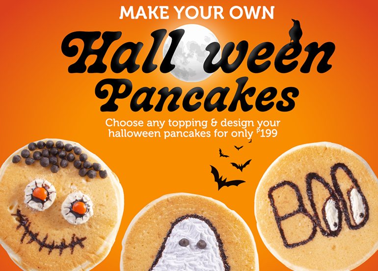 pancake house make your own halloween pancakes 