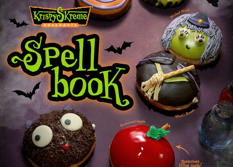 krispy kreme krispy skreme spellbook doughnuts 