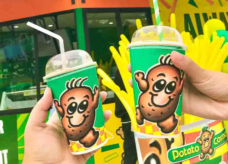 Potato Corner Drinks