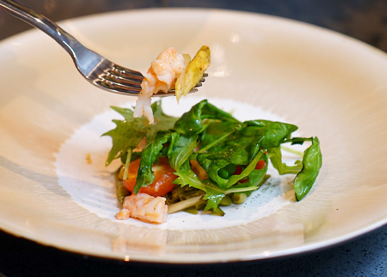 Arugula Shrimp Salad Eesome