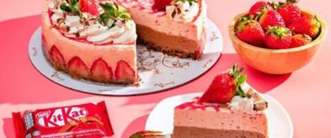 Limited Edition Only: Vizco’s x KITKAT New Strawberry Choco Mousse Cake!