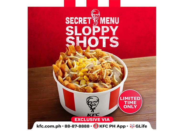 Sloppy Shots KFC Secret Menu