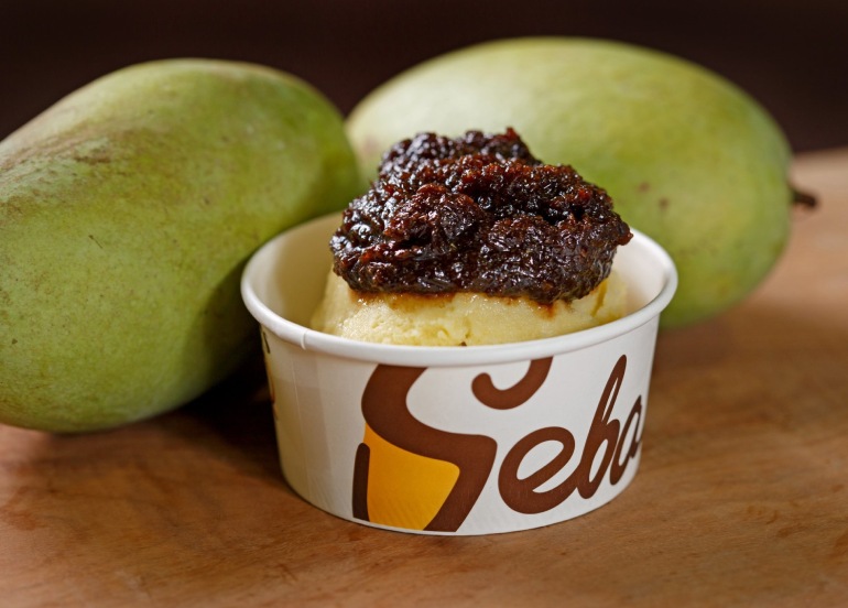 sebastian's ice cream green mango and bagoong