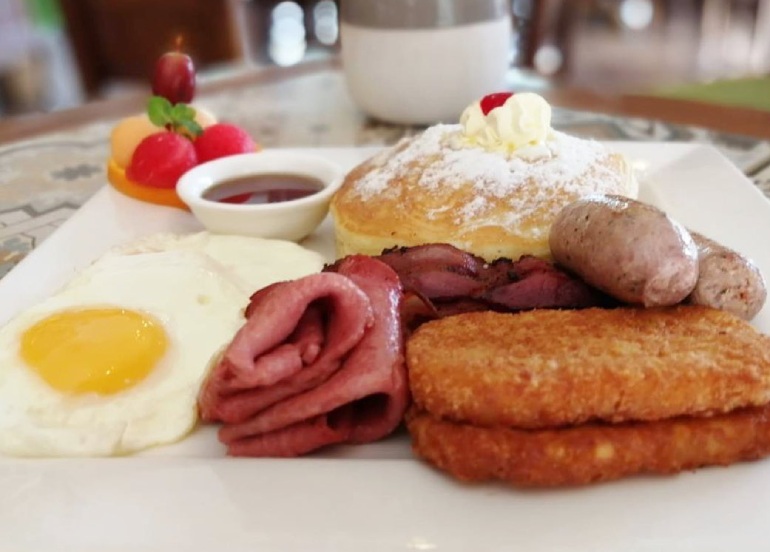 bag of beans tagaytay pancakes english breakfast