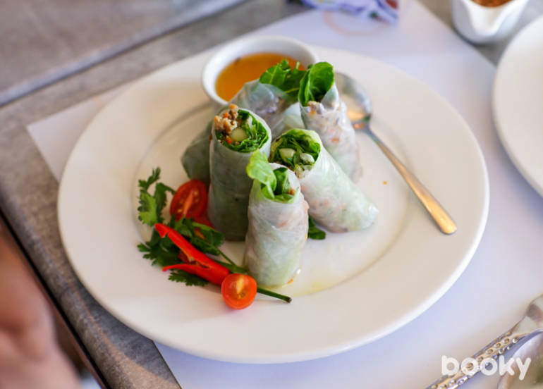 just thai menu fresh spring rolls