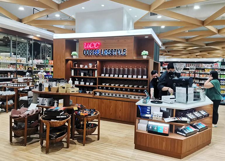 UCC coffee lifestyle mitsukoshi