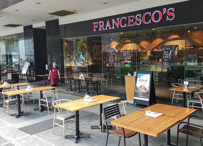 francesco's exterior