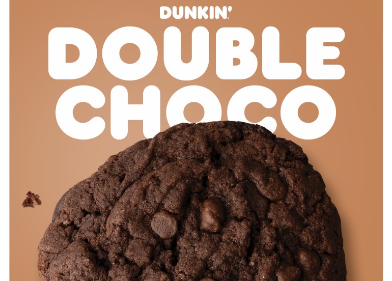 dunkin' cookies double choco
