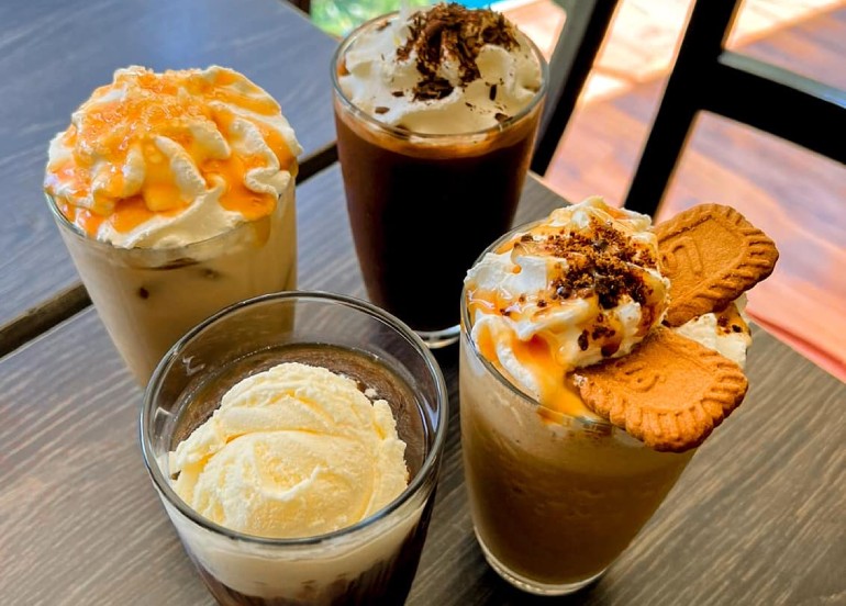 ucc cafe biscoff latte affogato kohi kohi caramel latte americano cold brew