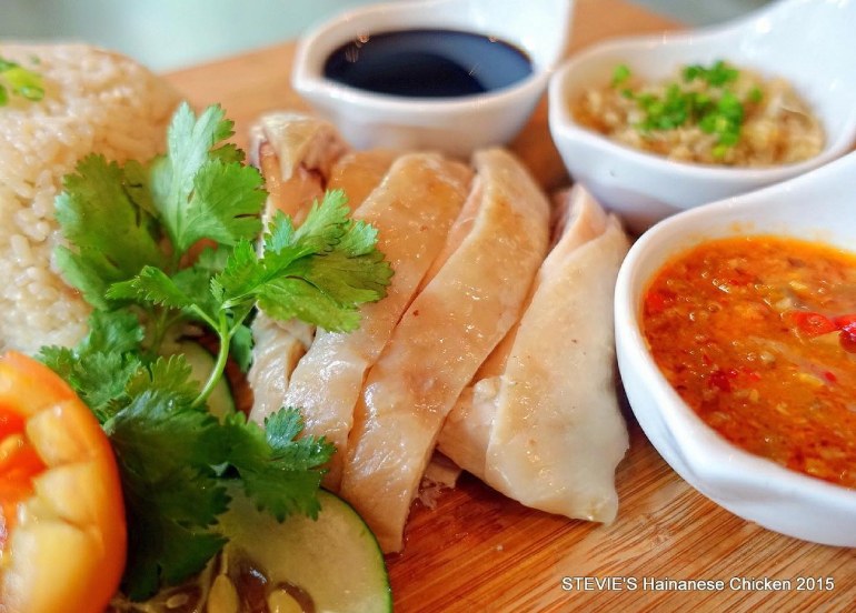 stevie's hainanese chicken rice chicken man manila