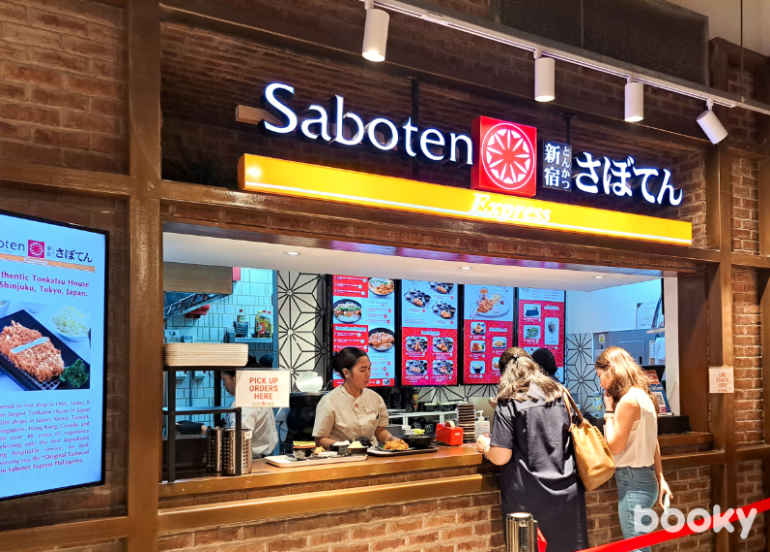 Saboten Mitsukoshi mall