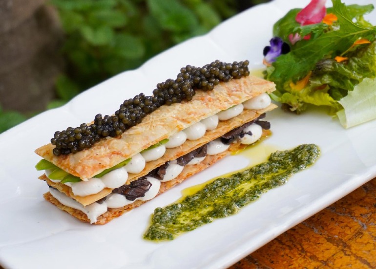 lusso by margarita fores mille fulle mushroom caviar