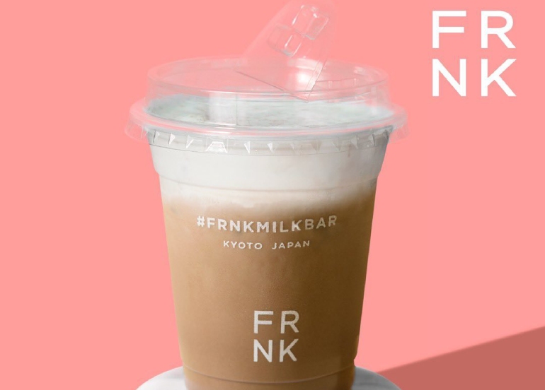 frnk milk bar houjicha chizu