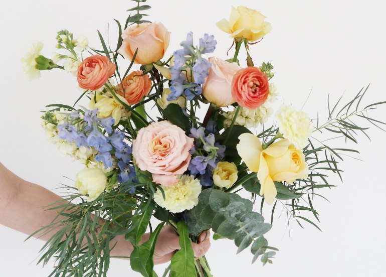 designer blooms flower arrangement bouquet