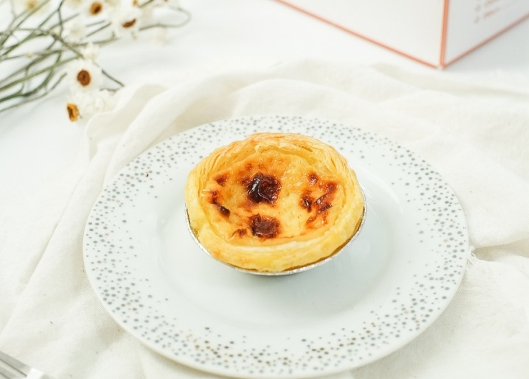 baked puff philippines egg tarts