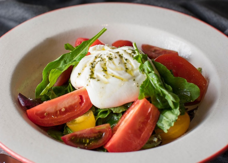 francesco's burrata insalata caprese burrata salad