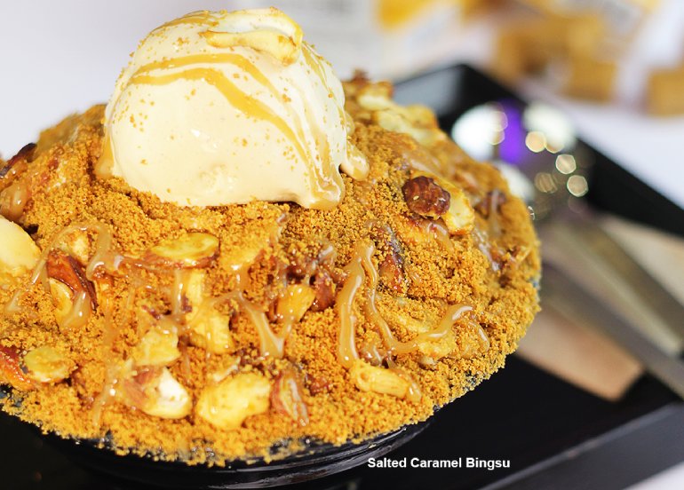 HOBING SALTED CARAMEL BINGSU