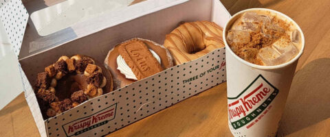 Calling All Biscoff Fans: Krispy Kreme Launches Lotus Biscoff Series!