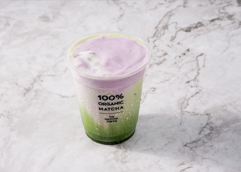 matcha tokyo matcha ube latte