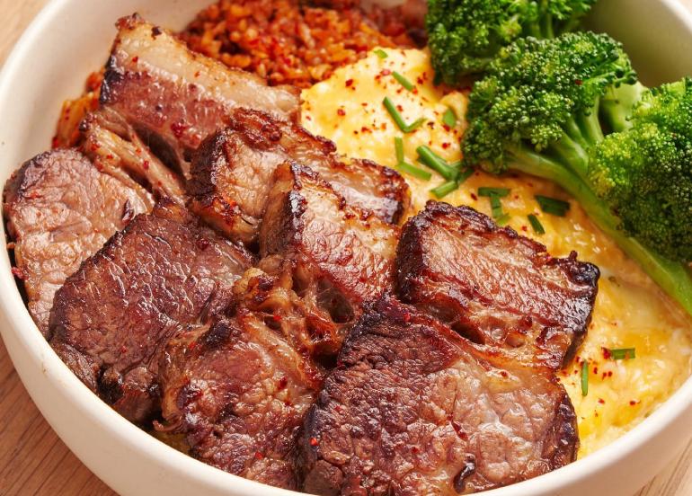 rebel bakehouse baguio kimchi rice bowl steak