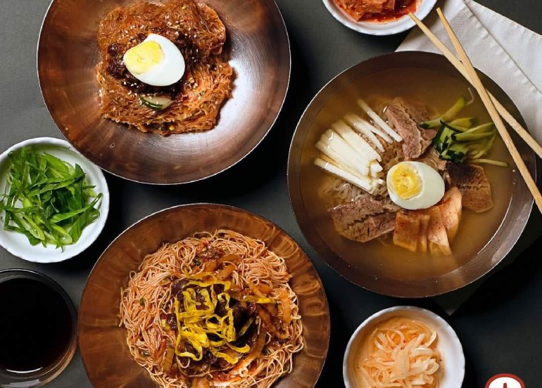 korea garden restaurant naengmeyon bibimnaengmyeon bibimguksu