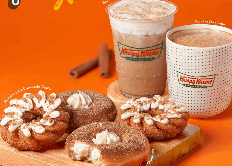 Krispy Kreme Fall Menu