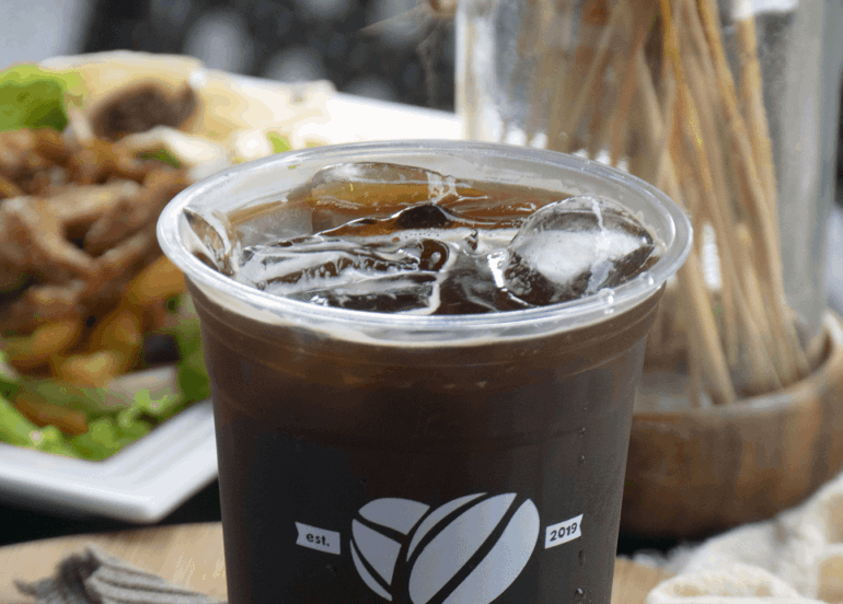 Family Bean Cafe Vietnamese iced coffee