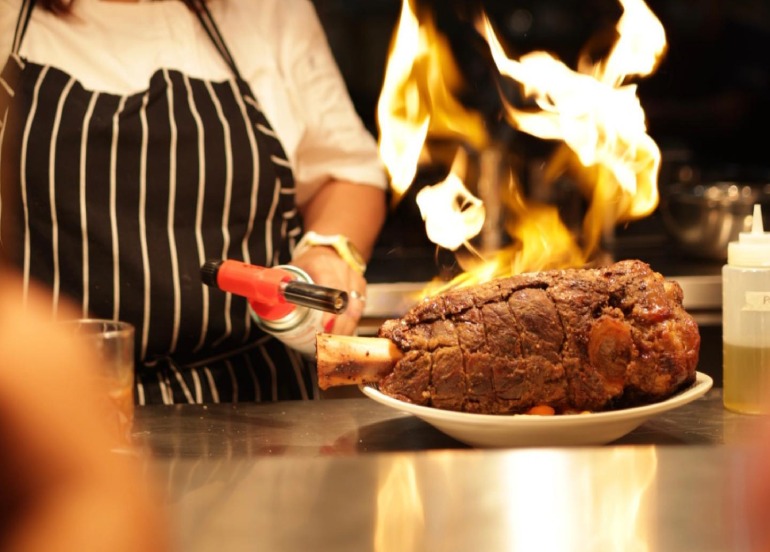 the fatted calf slow roast lamb