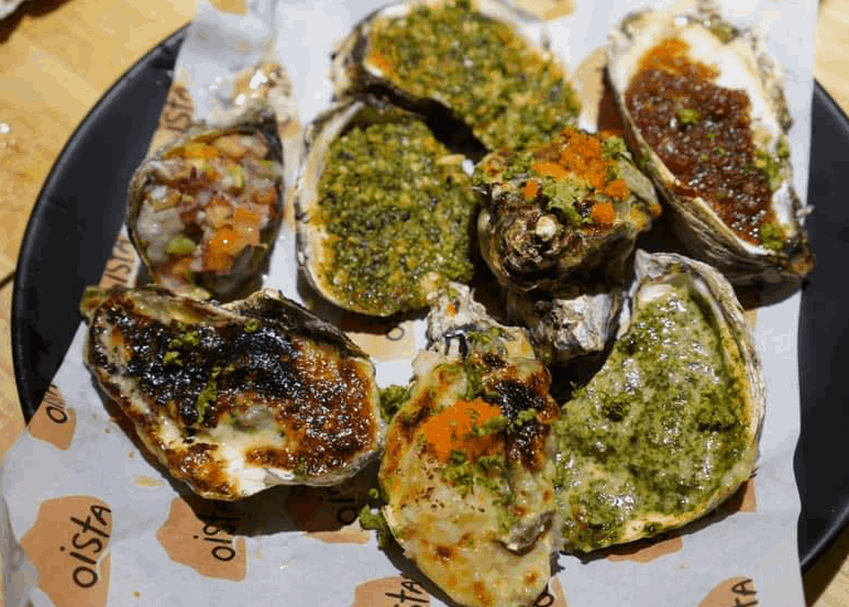 Baked Oysters Oista