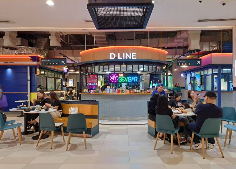 public eatery food hall robinsons magnolia