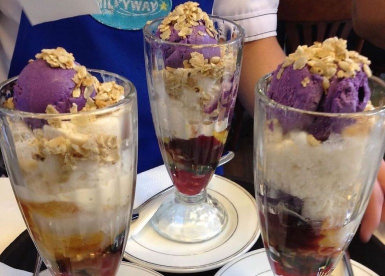 milkyway cafe halo halo