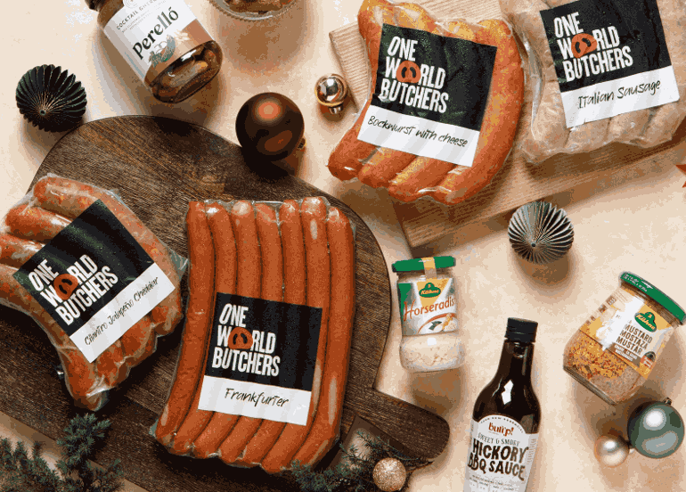 One World Deli - Sausage Set Gift Basket