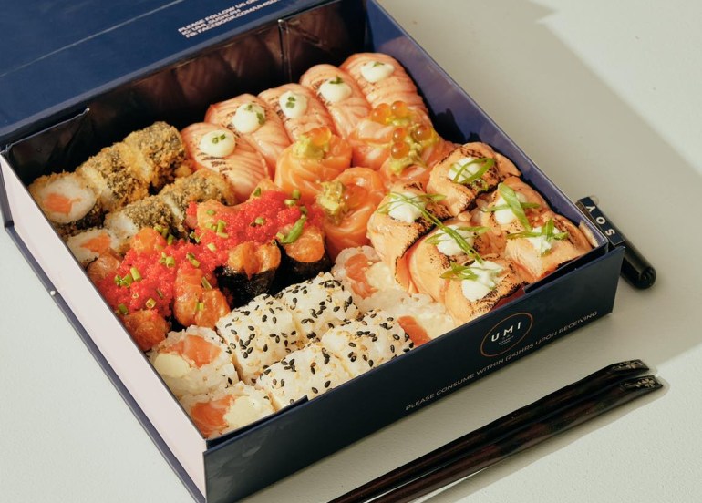 umi sushi sushi platter