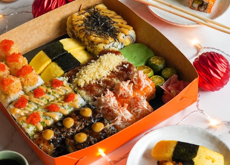 sushi nori sushi platter